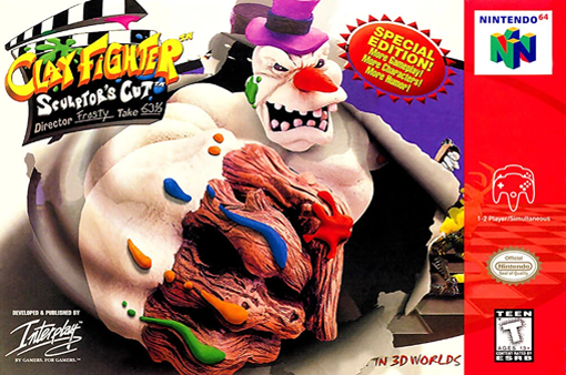 ClayFighter: Sculptor's Cut Box Art
