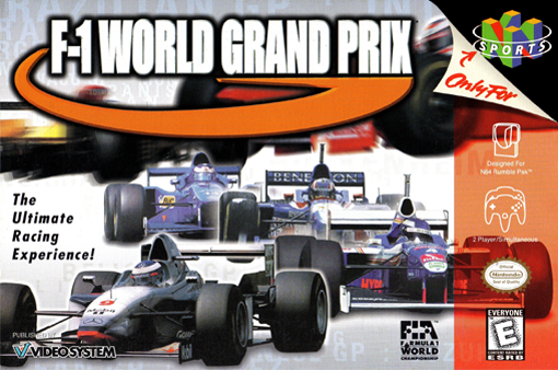 F-1 World Grand Prix Box Art