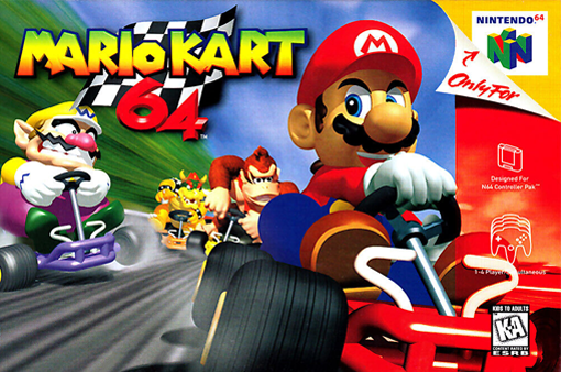 Mario Kart 64 Box Art