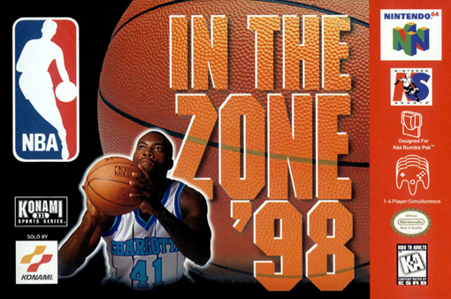 NBA In The Zone '98 Box Art