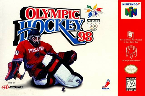 Olympic Hockey '98 Box Art