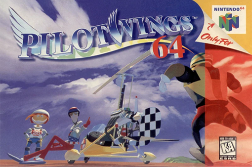 Pilot Wings 64 Box Art
