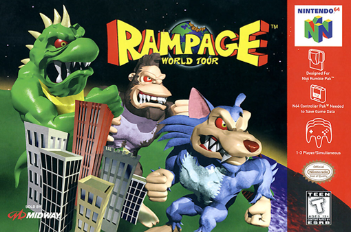 Rampage World Tour Box Art