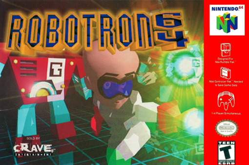 Robotron 64 Box Art