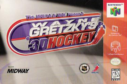 Wayne Greyzky's 3D Hockey Box Art