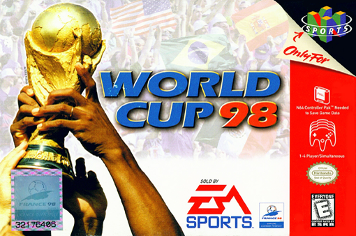 World Cup 98 Box Art